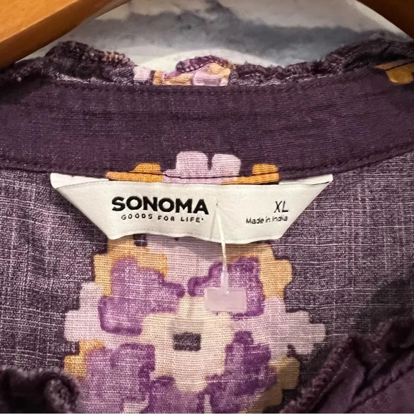 Sonoma women’s goods for life‎ puff sleeve top - Picture 6 of 8